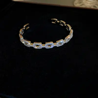 Rose Gold Zircon Bracelets Set for Women thumbnail 65