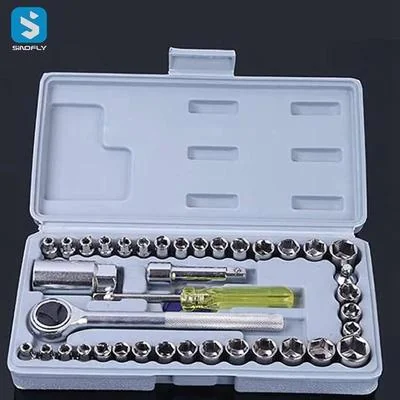 Chrome Vanadium 40-Piece Tool Kit Set