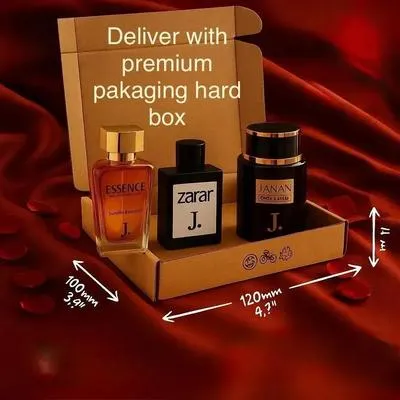 Unisex Perfume Set 3 Pieces J. By GB Premium Gift Pack thumbnail 4