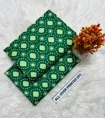 2 Pcs Women's Unstitched Printed Suit thumbnail 2