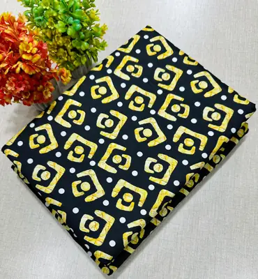 2 Pcs Women's Unstitched Printed Suit thumbnail 2