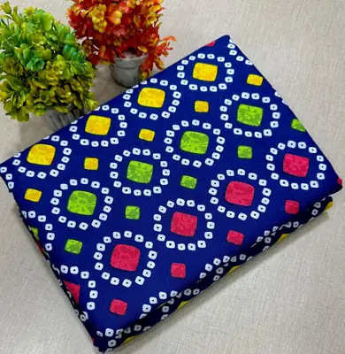 2 Pcs Women's Unstitched Printed Suit thumbnail 2