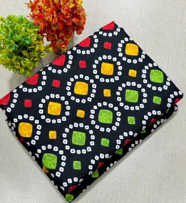 2 Pcs Women's Unstitched Printed Suit thumbnail 2