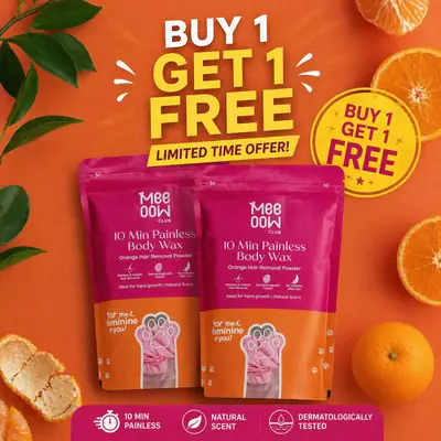 Meeoow Wax Powder, Buy 1 Get 1 Free 