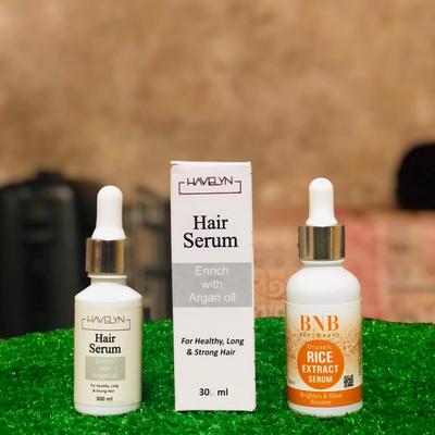Hair Serum & Skin Brightening Duo for Pakistani Women