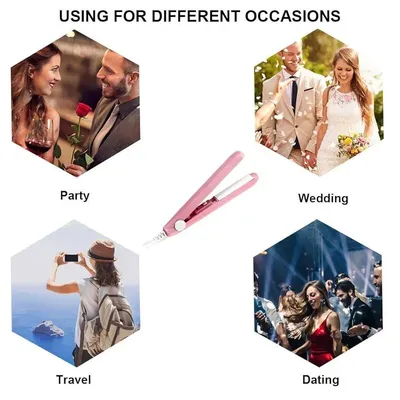 2 In 1 Mini Hair Straightener And Curler thumbnail 5