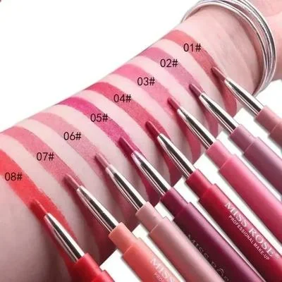 Hydrating High Pigmented Lip Set - 1 Set for Bold and Flawless Lips