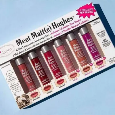 6 Pcs High Pigmented Flavored Lip Gloss
