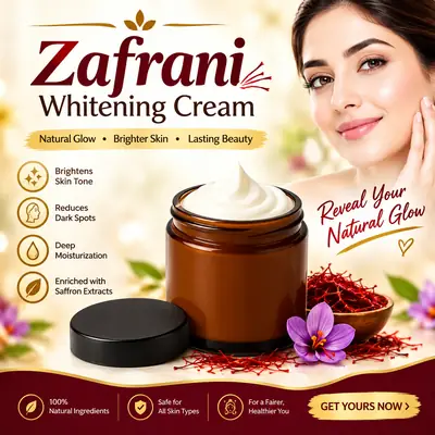 Zafrani Whitening Cream, 250g