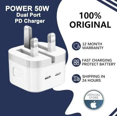 35W USB-C Fast Charger for iPhone 15 Pro Max thumbnail 2