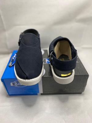 Men Suede Sandals Blue Wedding Office Casual thumbnail 2