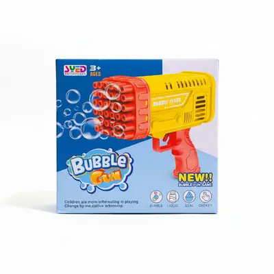 Boy's Plastic Electric Drive Set Bubble Gun (4c6t0)