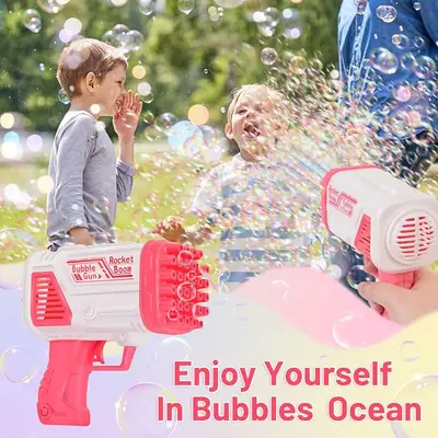 Boy's Plastic Electric Drive Set Bubble Gun (4c6t0) thumbnail 2