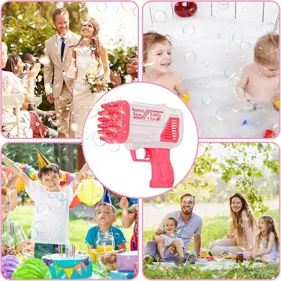 Boy's Plastic Electric Drive Set Bubble Gun (4c6t0) thumbnail 3