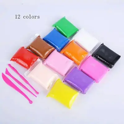 12 Colours Super Clay Art with Tools for Kids thumbnail 2