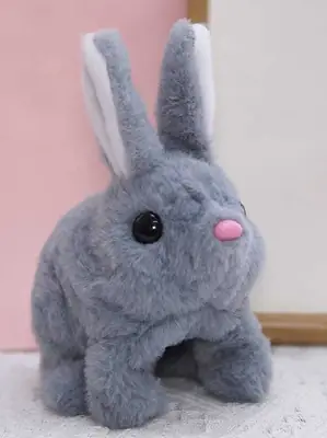 Fluffy Walking Rabbit | Simulated Walking Pet Toys thumbnail 5