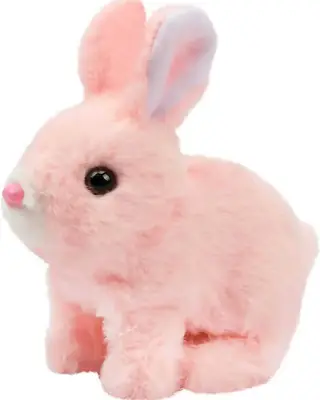 Fluffy Walking Rabbit | Simulated Walking Pet Toys thumbnail 7