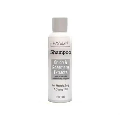 Nourishing Hair Shampoo with Onion & Rosemary for Root Strength and Elasticity 200 Ml