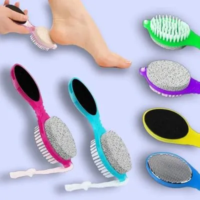 4-in-1 Durable Foot Scrubber for Deep Cleansing & Self Care