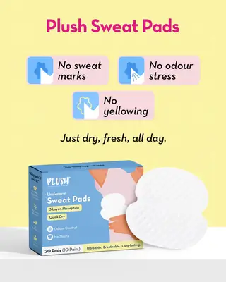 10 Pcs Breathable Sweat Pads thumbnail 3