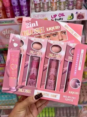 Pink Liquid Blush & Heart Blender Set for Pakistani Women thumbnail 2