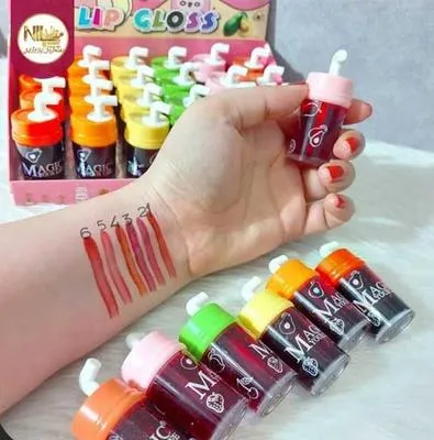 Matte Lip Tint Set of 5 Vibrant Colors thumbnail 2