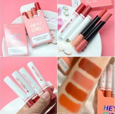 Hey Girl Velvet Matte Lipstick Pack of 4 Shades thumbnail 3