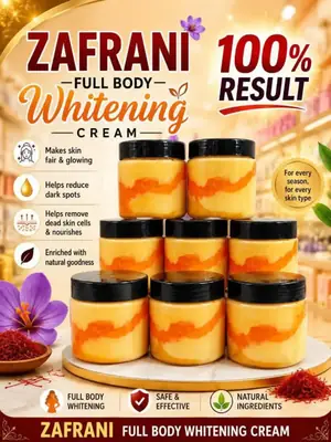 Zafrani Whitening Cream, 500g thumbnail 2