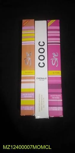Pen Perfume 3 Pcs for Women 35ml Long Lasting
