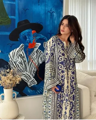 2 Pcs Women's Stitched Lawn Printed Shirt And Trouser thumbnail 5