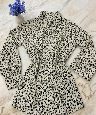 Chiffon Printed Top - Stylish Women's Stitched Wear 1 Pc thumbnail 3