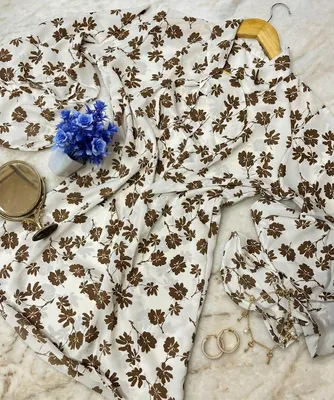 Chiffon Printed Top - Stylish Women's Stitched Wear 1 Pc thumbnail 6