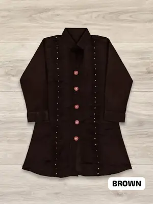 1 Pc Women's Stitched Lawn Hand Work Top