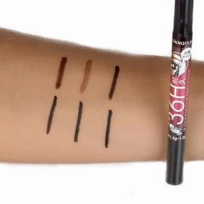 Waterproof Eyeliner Pencil 36H Dual Tip Eyebrow Pencil thumbnail 4