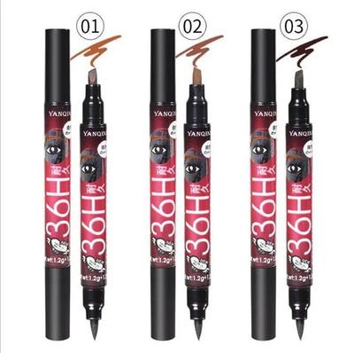 Waterproof Eyeliner Pencil 36H Dual Tip Eyebrow Pencil thumbnail 6