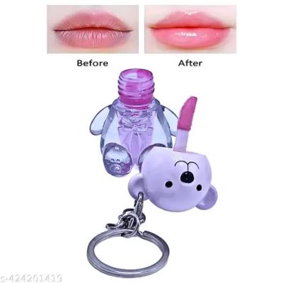 Teddy Bear Lip Oil Glossy Hydrating Pack of 6 thumbnail 2