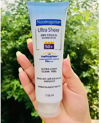 Neutrogena Ultra Sheer Dry Touch Sunblock - SPF 50+ thumbnail 2