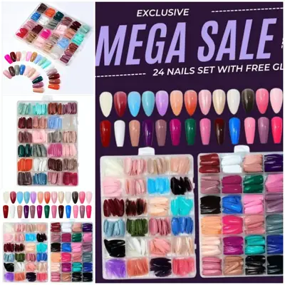 576 Pcs Acrylic Nails Box