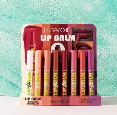 Hudamoji Lip Blam Button Lipstick 8 pcs set thumbnail 3