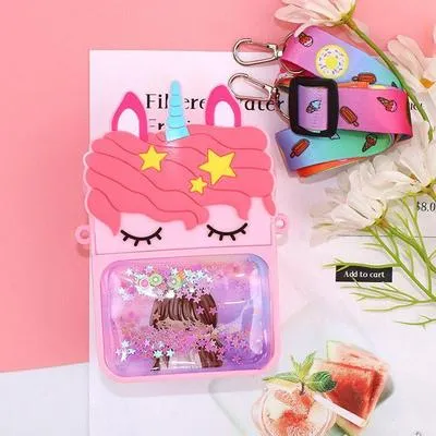 Unicorn Crossbody Bag for Girls with Glitter Pocket thumbnail 4