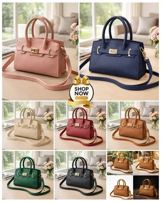 Women's Rexine Plain Hand Bag thumbnail 8