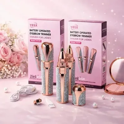 2-in-1 Rechargeable Eyebrow & body Trimmer thumbnail 4