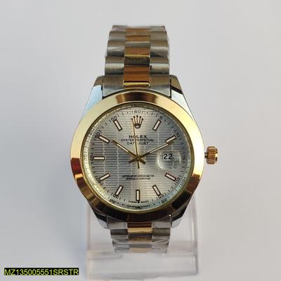 Men's Stainless Steel Watch Gold Tones 38mm Quartz