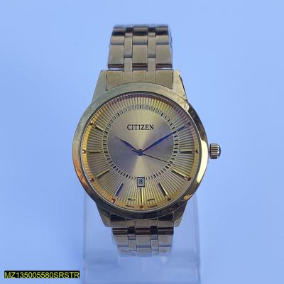Citizen Stainless Steel Watch 38mm Golden Sunray