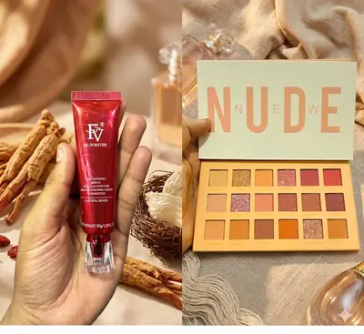 Cream 2 in 1 Makeup Deal - Eyeshadow & Foundation Combo