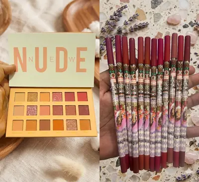 2 in 1 Makeup Deal: Eyeshadow and Lip Pencil Set