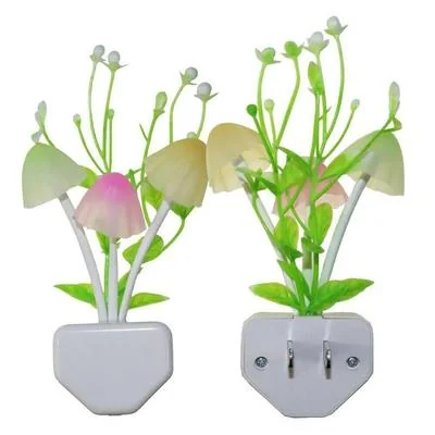 Rechargeable Mushroom Night Light with Sensor