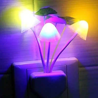 Rechargeable Mushroom Night Light with Sensor thumbnail 5