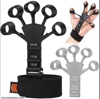 Adjustable Silicone Finger Gripper 11-21LB for Hand Therapy thumbnail 6