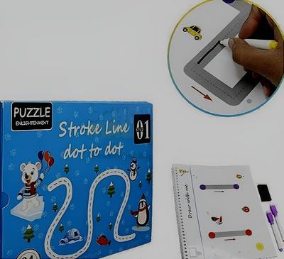 A5 Stroke Dot-to-Write Learning Book for Kids thumbnail 5